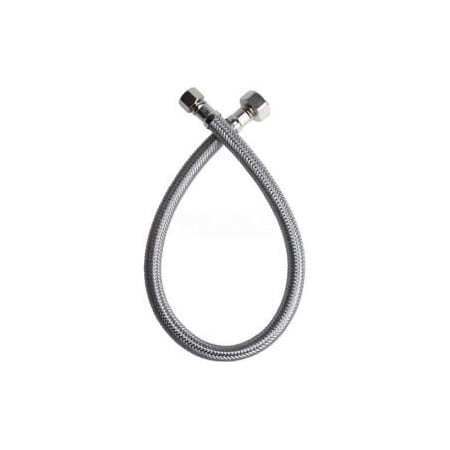 Fluidmaster Fluidmaster B1F20 Faucet Supply 3/8 In. Compression X 1/2 In. Compression X 20 In. - Braided SS B1F20